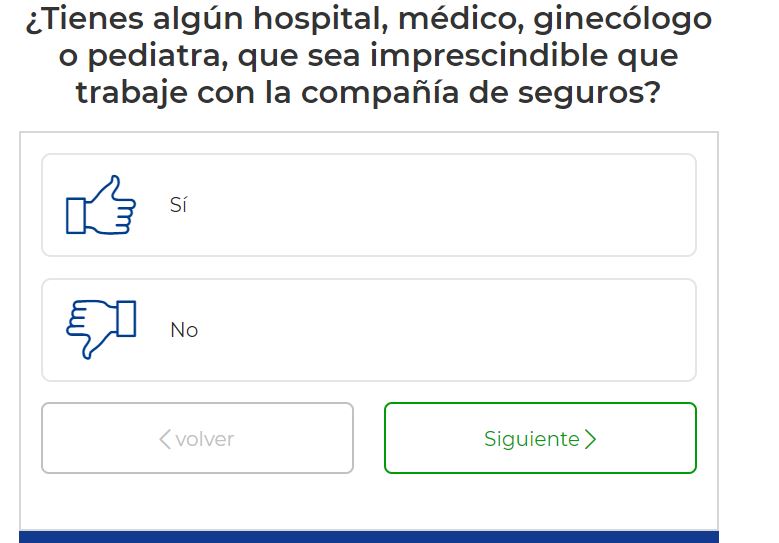 buscador de seguros médicos privados 