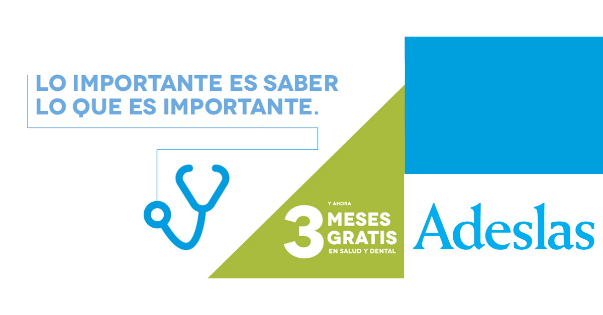 Adeslas 3 meses gratis