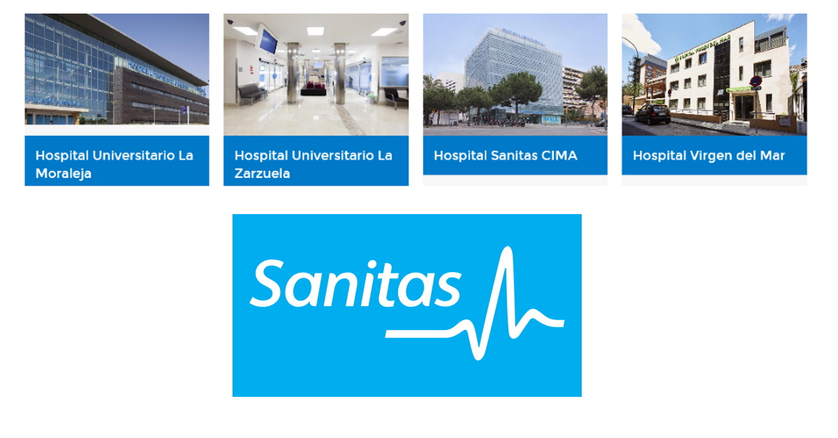principales hospitales de sanitas