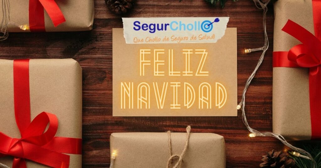 Queremos que tengas una Navidad llena de tranquilidad y de salud