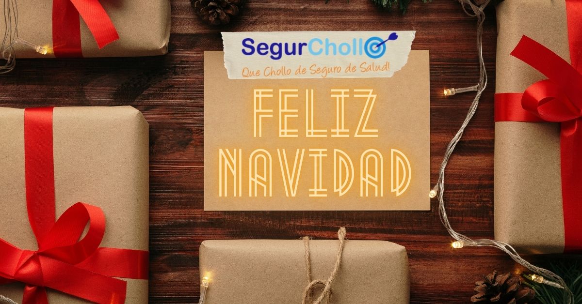 Queremos que tengas una Navidad llena de tranquilidad y de salud