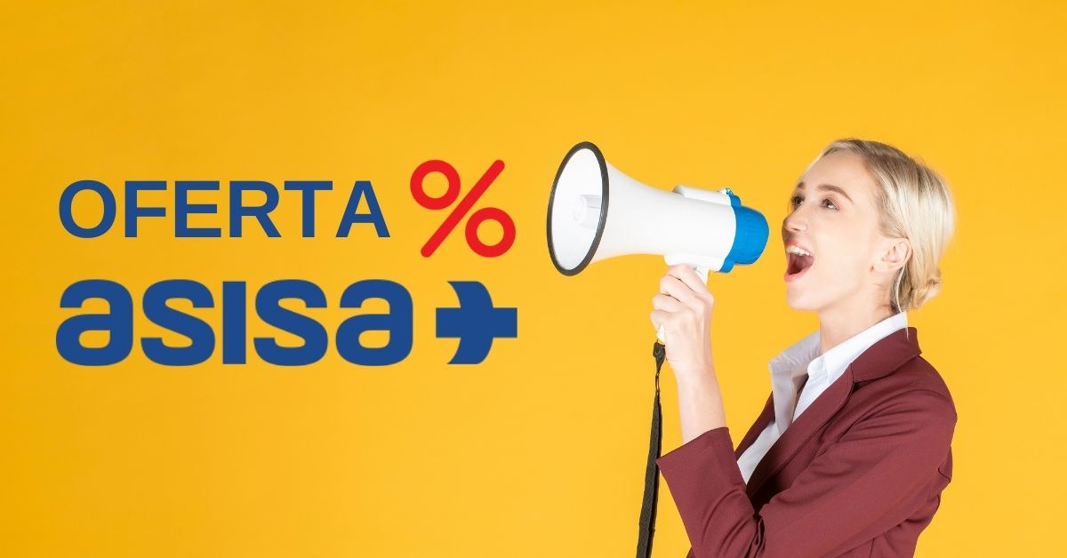 Oferta en seguros de salud descuento en Asisa hasta el 28 de febrero