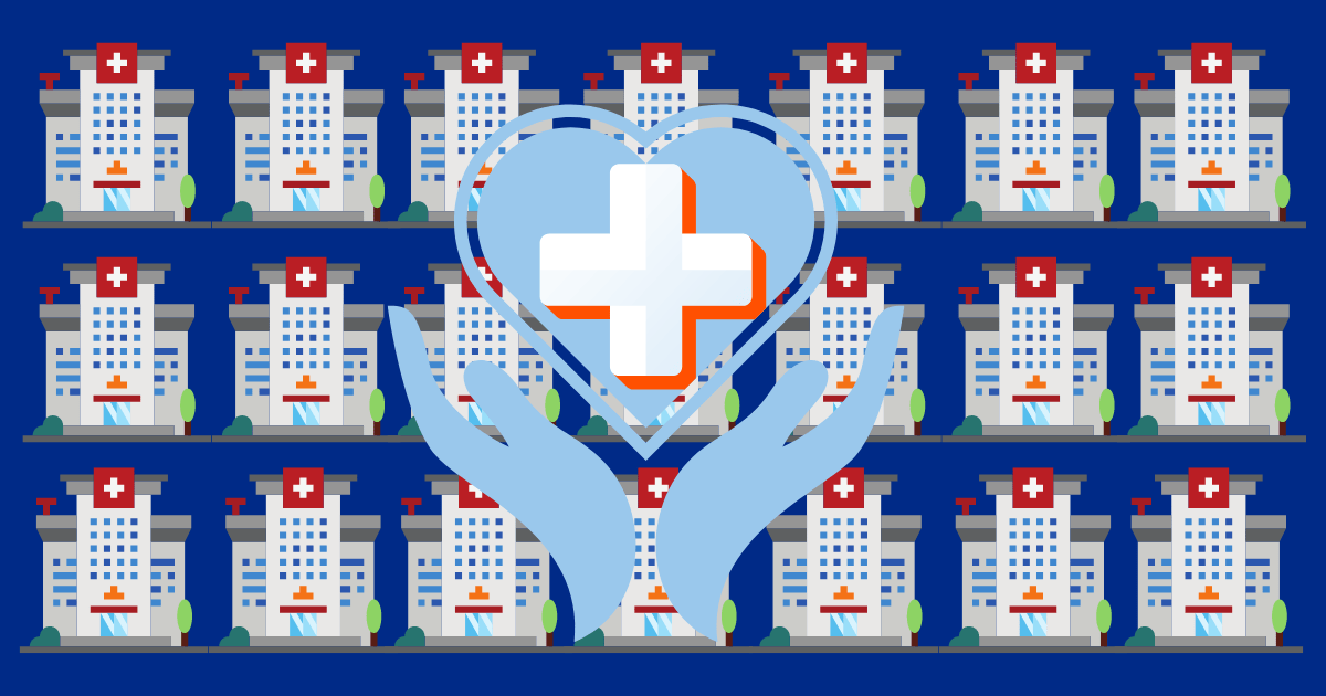 muchos hospitales